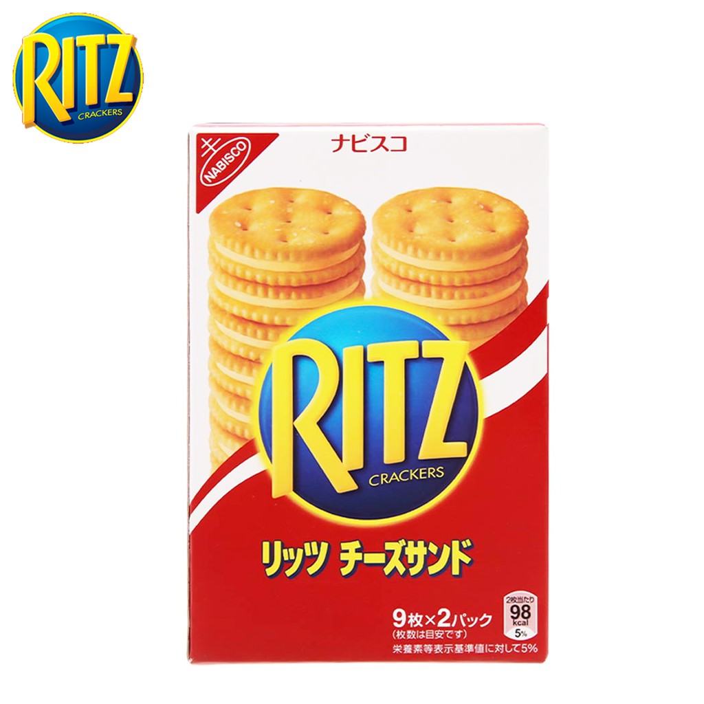 BÁNH QUY KẸP KEM PHÔ MAI CHEESE CRACKERS RITZ