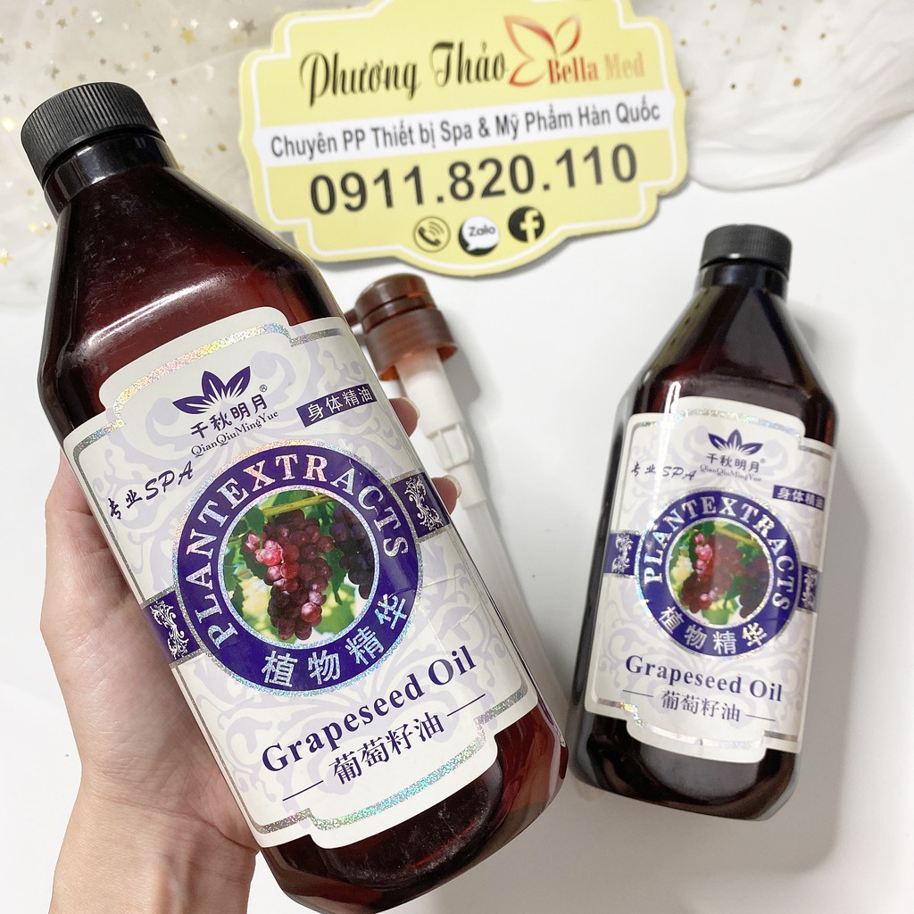 DẦU MASSAGE BODY HƯƠNG NHO VÀ OLIVE 800ML – HÀNG THẬT