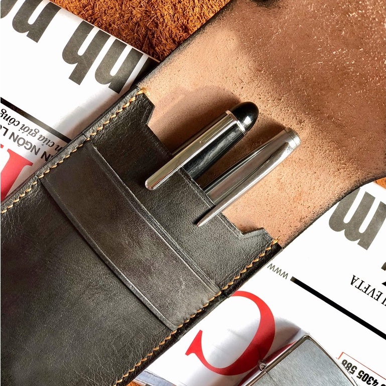 Bao Da Đựng Bút Pencase Art, Bao Bút Da Veg Nhập Bangladesh