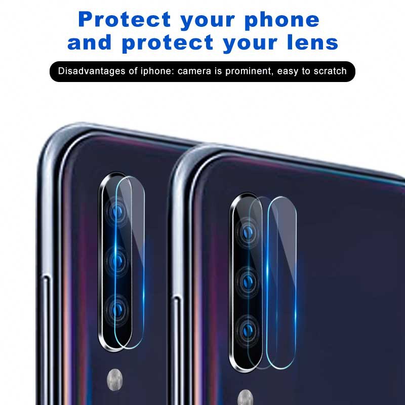 Camera phía sau phim bảo vệ Samsung Galaxy S8 S9 S10 J4 J6 Plus Phone Camera Protective HD Screen Tempered Lens Film