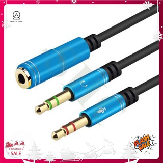 Jack chuyển đổi tai nghe 3.5 sang Audio và míc