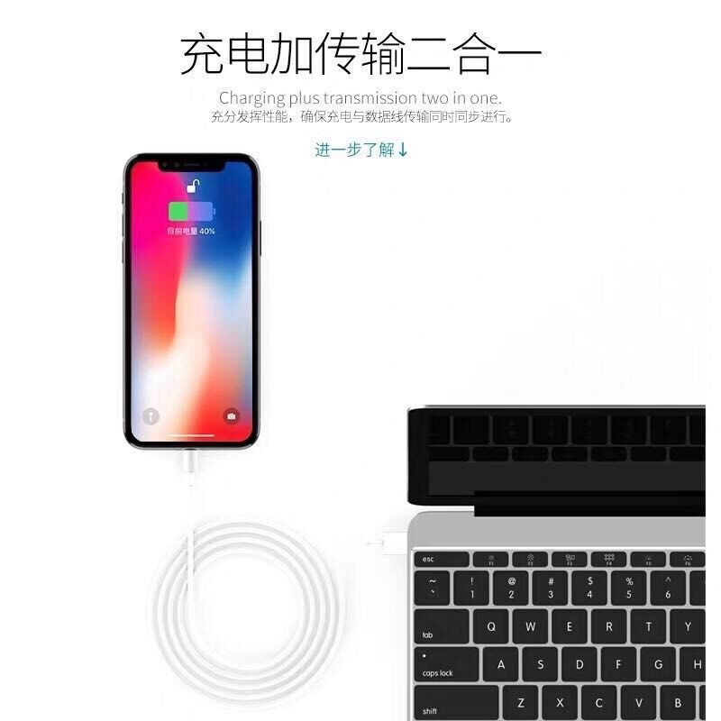 Dây Cáp Sạc Nhanh Chuyên Dụng Cho Iphone Ipad Iphone dài 1m