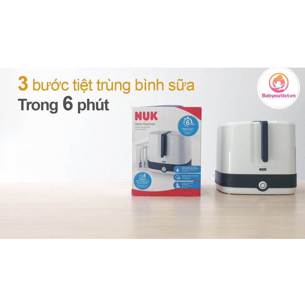 Máy tiệt trùng bình sữa NUK NU23791