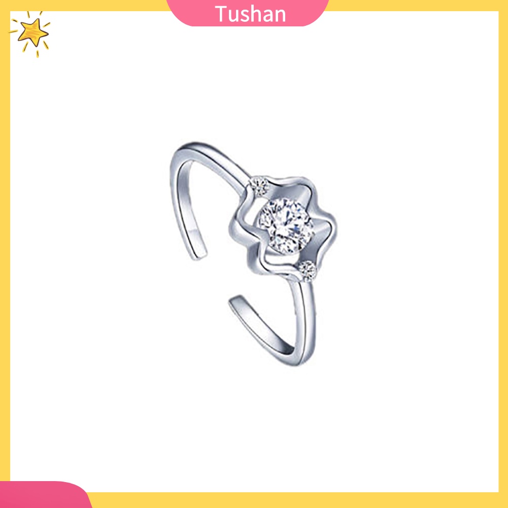 Nhẫn mạ bạc thời trang nam nữ hình chòm sao hoàng đạo