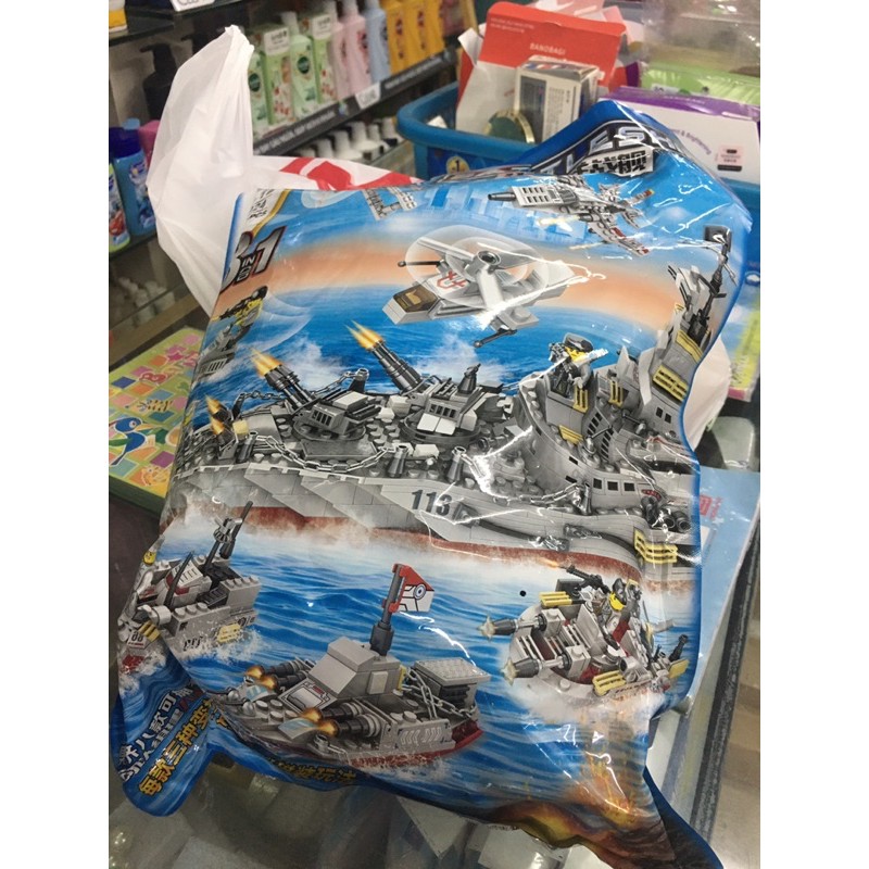 Lego tàu chiến 1000 pc