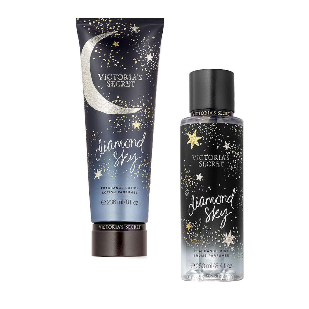 Diamond Sky Victoria Secret Magic Shine Review FRAGRANCE MIST MADE