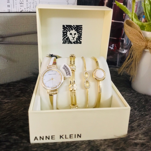 Đồng hồ nữ thời trang Anne Klein Set Combo AK3578WTST