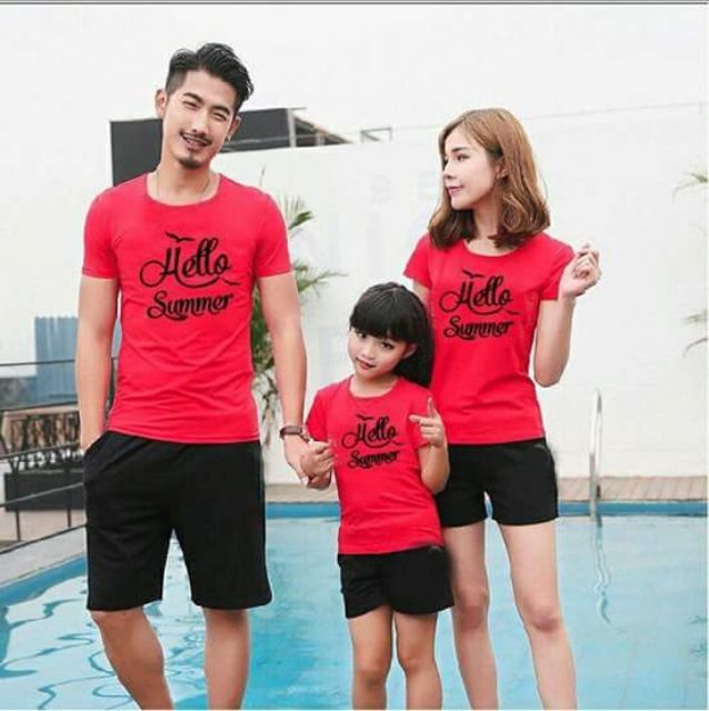 Áo gia đình dễ thương chất đẹp giá rẻ