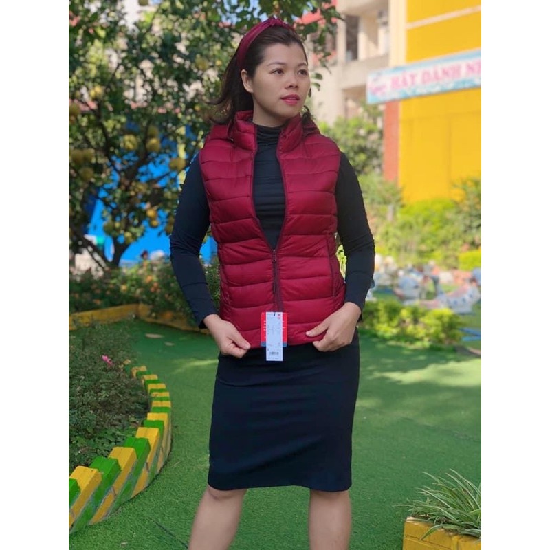 ÁO GILE MÀU ĐỎ MẬN