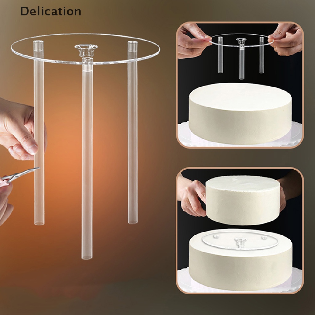 Đế bánh kem nhiều tầng hình tròn tiện dụng