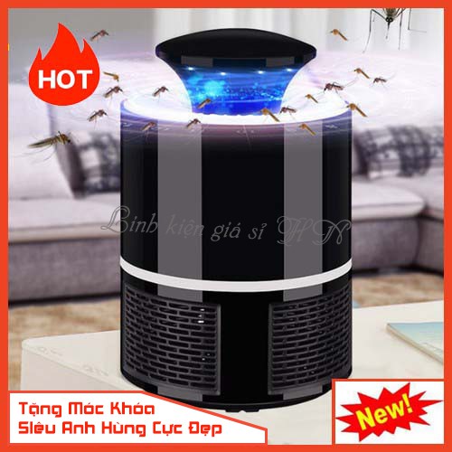 [SP HOT] Đèn Bắt Muỗi Và Diệt Côn Trùng Thông Minh 2019 + Tặng Móc Khóa Siêu Anh Hùng Cực Đẹp