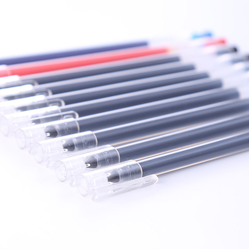 Bút mực gel cỡ lớn ngòi 0.5mm màu xanh dương/đen/đỏ