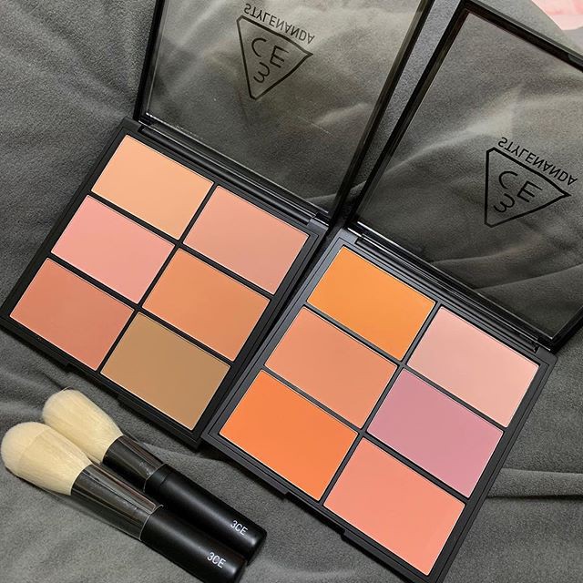 (Chính Hãng) Bảng má 3CE Pro Multi Blush Color Palette.