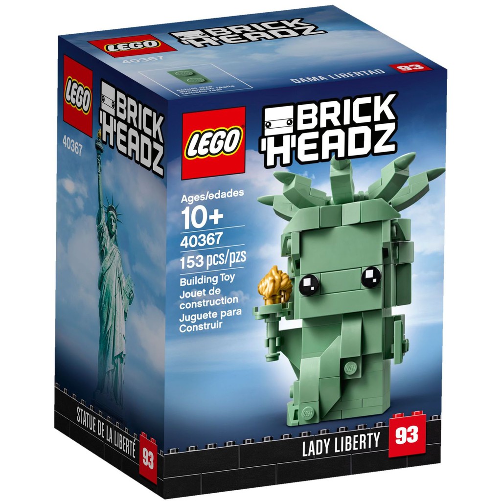 40367 LEGO Brickheadz Lady Liberty - Tượng nữ thần tự do