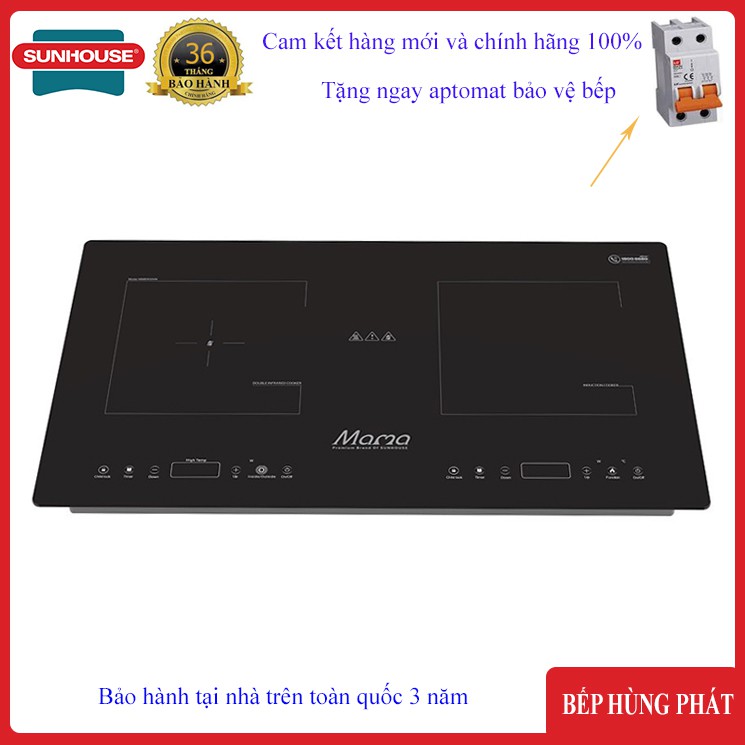 Bếp điện từ Sunhouse Mama SHB 9100