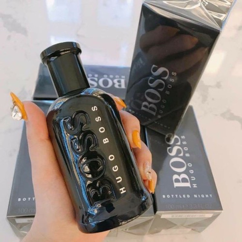 NƯỚC HOA HUGO BOSS ĐEN Nước Hoa nam Hugo Boss Nam Tính Mạnh Mẽ Quyến Rũ Dầu thơm nam nồng độ EDT thơm lâu dung tích100ml