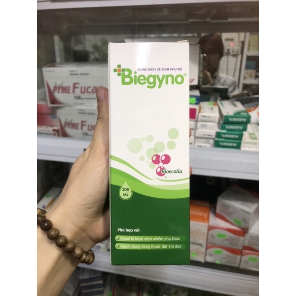 Dung dịch vệ sinh phụ nữ cao cấp Biegyno-Chai 200ml-Giúp Kháng khuẩn