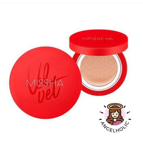 [HÀNG CHÍNH HÃNG] Phấn Nước Mỏng Mịn, Che Phủ Tốt, Lâu Trôi Missha Velvet Finish Cushion SPF50+ PA+++ 15g | BigBuy360 - bigbuy360.vn