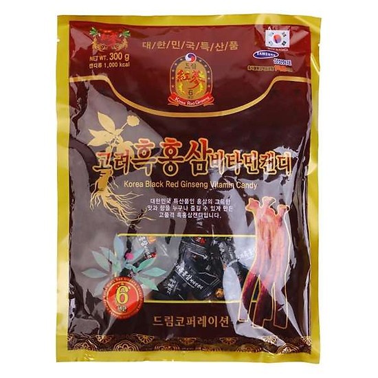 Kẹo Hắc Sâm Hàn Quốc gói 300g