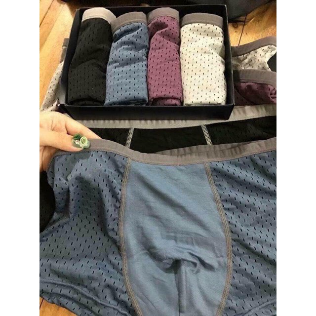 Hộp 5 quần lót ĐÙI xuất Nhật cotton