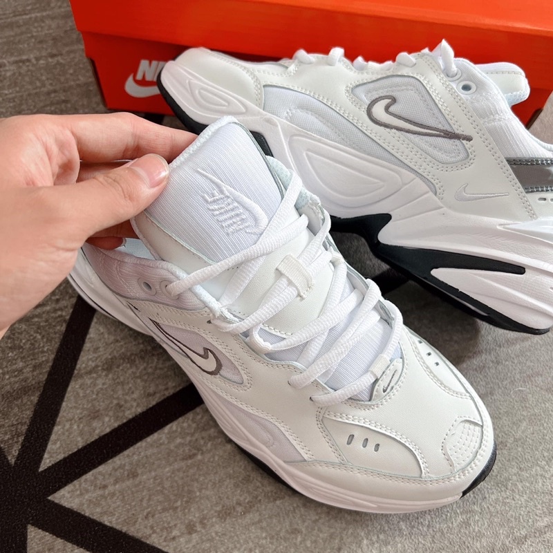 GIÀY SNEAKER  N-I-K-E M2K TRẮNG GÓT ĐEN CAO CẤP FULL BOX
