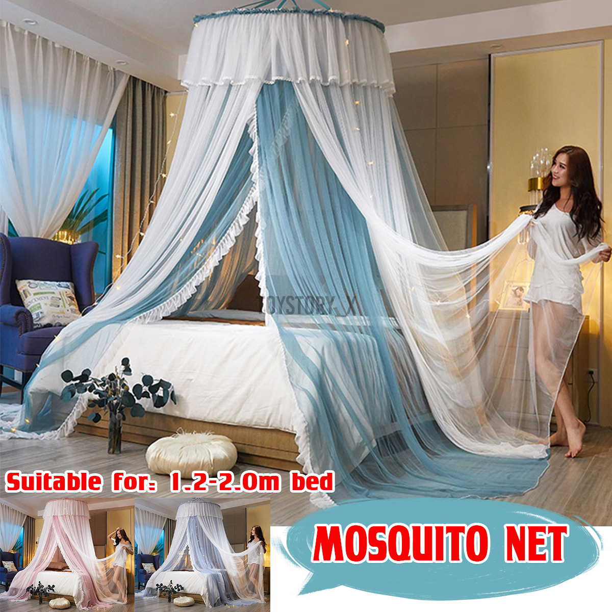 Màn Tròn Chống Muỗi Phong Cách Công Chúa