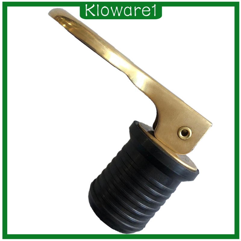 [KLOWARE1] Brass 1 inch 25mm Snap Handle Locking Drain Plug Boat for Baitwell | BigBuy360 - bigbuy360.vn