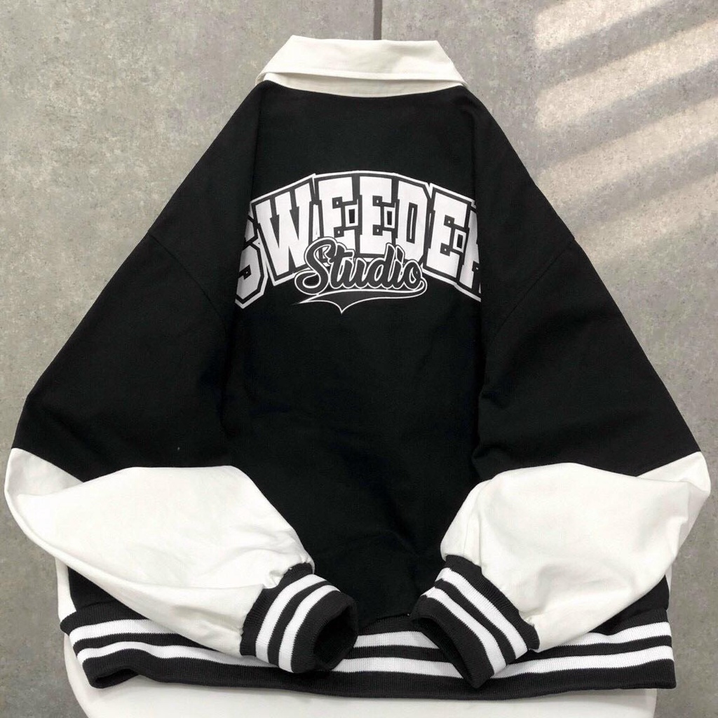 Áo Khoác Bomber BOB Jacket Form Rộng Vải Kaki Unisex