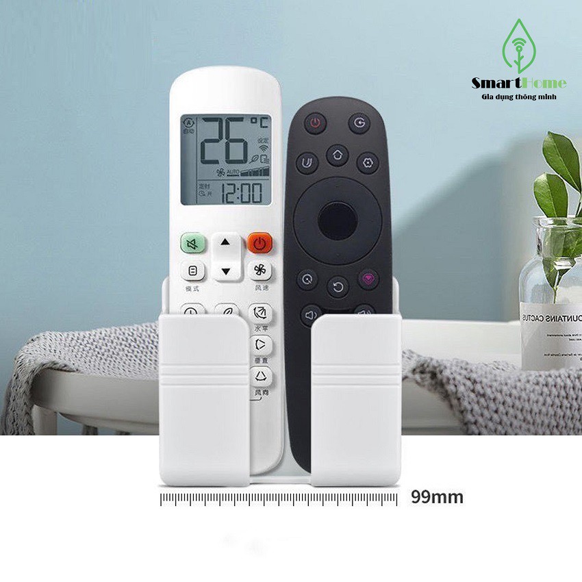 Giá Sạc Điện Thoại Dán Tường, Kệ Dán Tường Để Điều Khiển Tivi, Điều Hòa,.... Đi Kèm Miếng Dán Siêu Dính | BigBuy360 - bigbuy360.vn