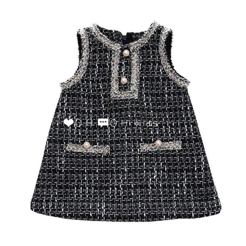set váy dạ cho bé gái
