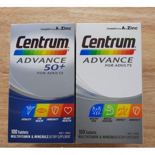 Vitamin tổng hợp Centrum advance/ advance 50+ Úc