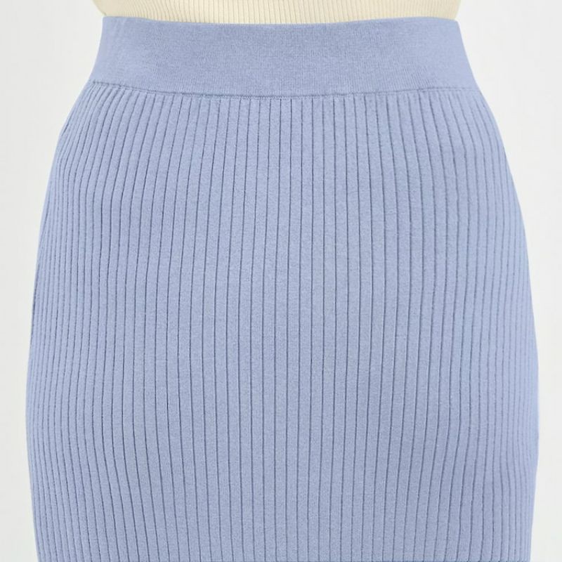 Chân váy len tăm bút chì  dễ thương, quyến rũ của GU - Nhật