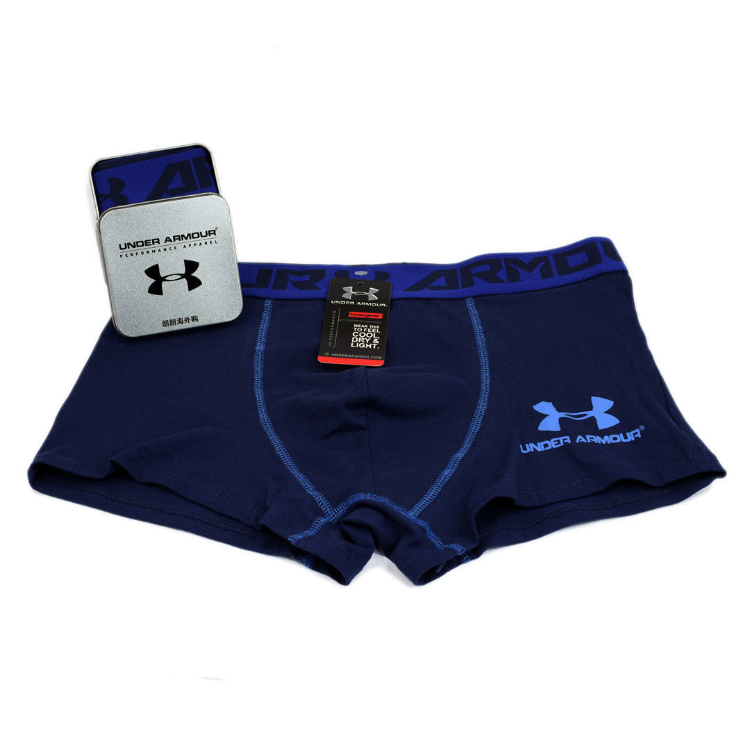 UNDER ARMOUR Quần Lót Boxer Cotton Thoáng Khí Cho Nam