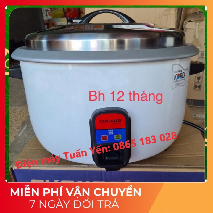 Nồi Cơm Điện Công Nghiệp 13l-45L cuckoo lớn Bền Dày Nấu Cơm Ngon BH 12 Tháng