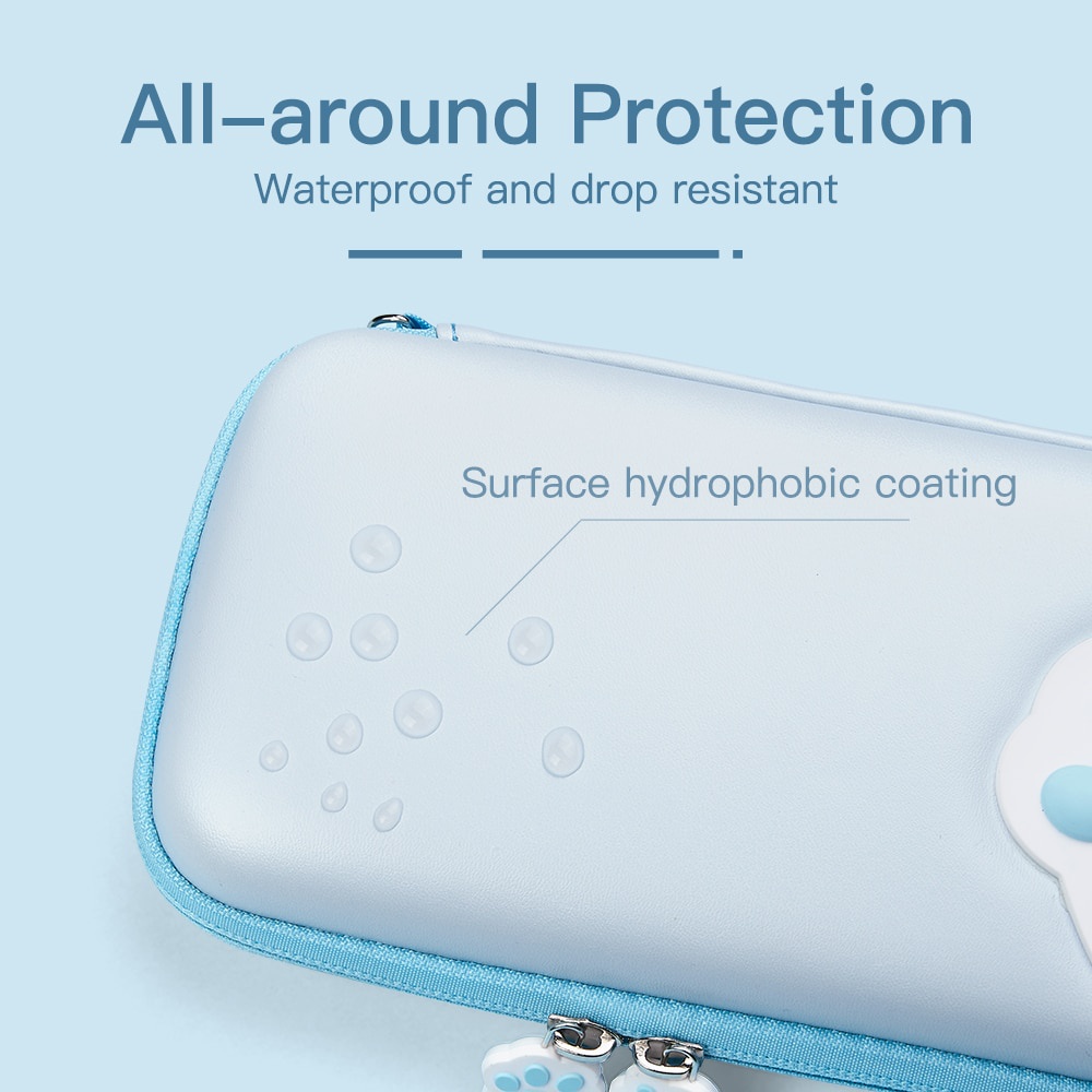 Túi Đựng Bảo Vệ Máy Chơi Game nintendo switch lite Hình Móng Mèo Xinh Xắn