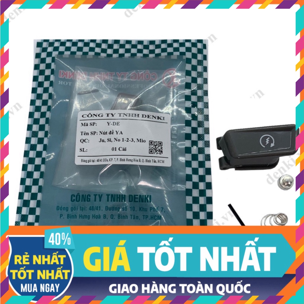 DENKI Nút Công Tắc  Yamaha Sirius, Jupiter, Taurus, Exciter 135, Nouvo DENKI Loại