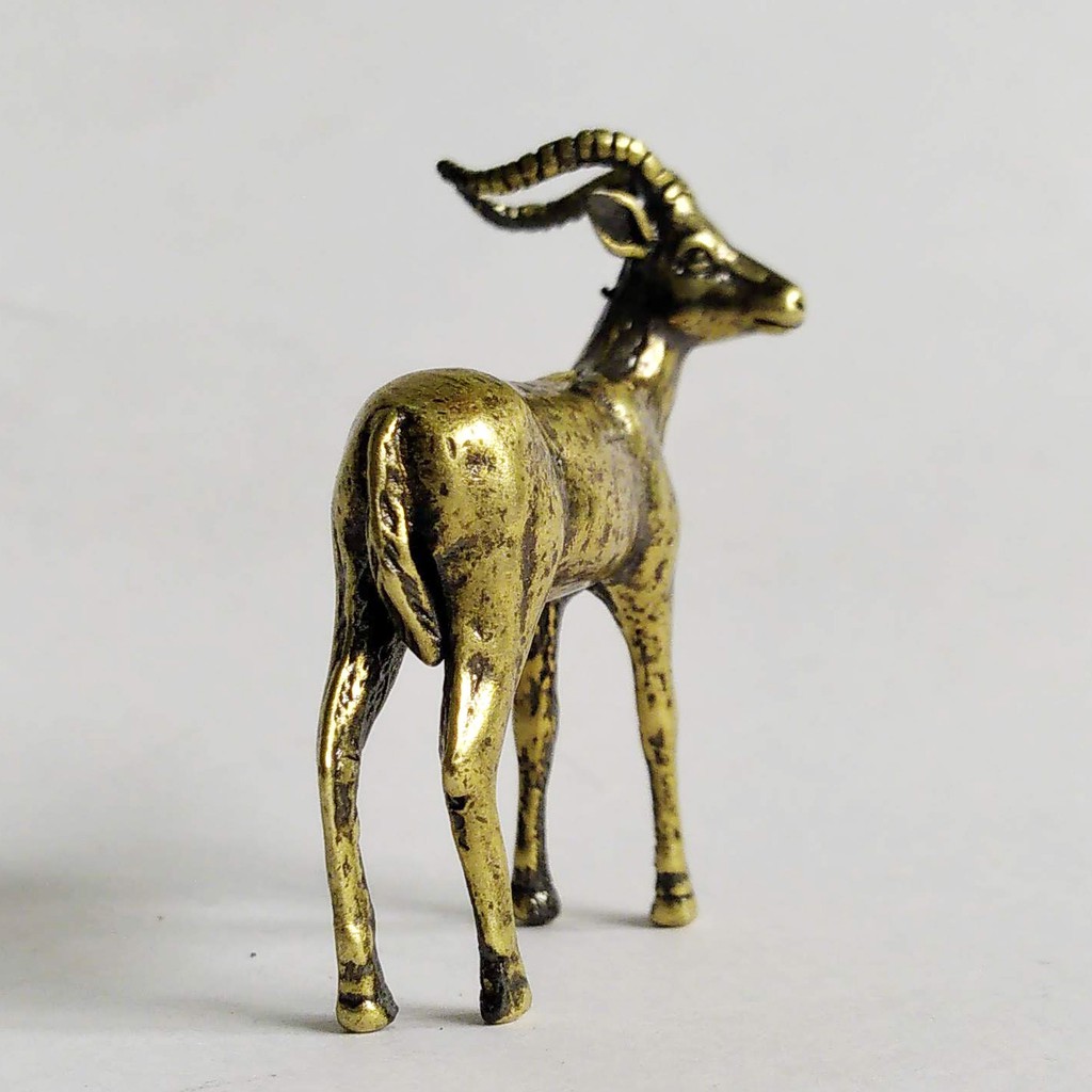 Tượng dê mini bằng đồng giá rẻ làm phụ kiện tiểu cảnh, phụ kiện bàn trà, trang trí bonsai, làm quà tặng | BigBuy360 - bigbuy360.vn