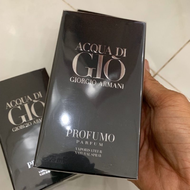 Nước Hoa Nam AQua Di Gio Đen 75ml thanh lịch, Nước Hoa AQUA DI GIO Trắng nam tính - Min Shop