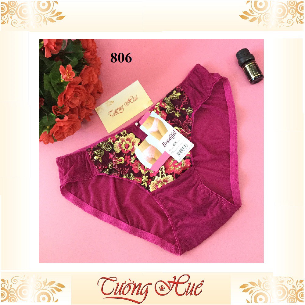 Quần lót nữ Beautiful 806 quần lót ren lưới cỡ lớn 2XL.