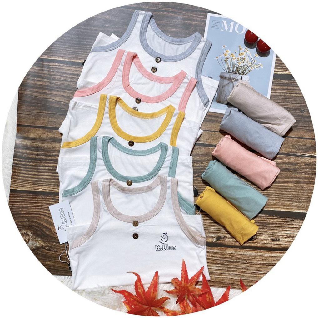 Bộ Ba Lỗ Thun Lạnh hình Quần Màu Cho Bé ( Hàng loại 1)