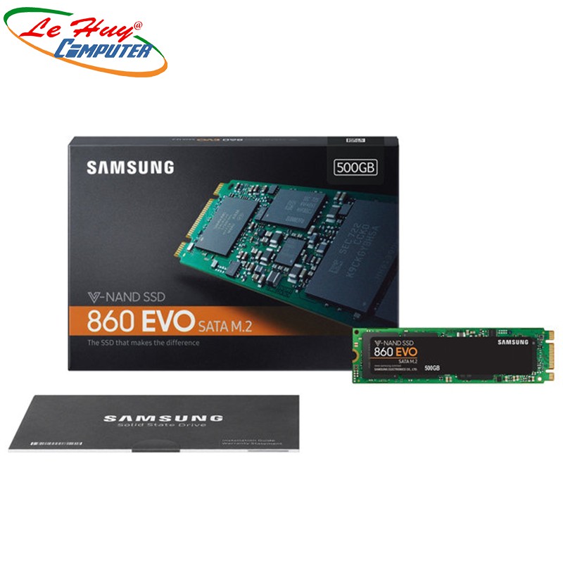 [Mã ELMS05 giảm 5% đơn 300k]Ổ cứng SSD Samsung 860 EVO 500GB M2 2280 (MZ-N6E500BW) Chính Hãng
