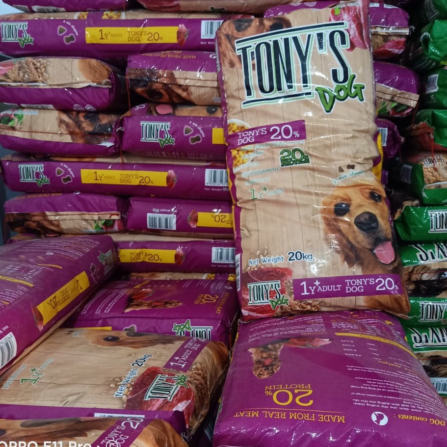 Thức ăn cho chó lớn Tony Dog 400g