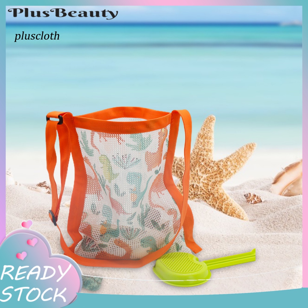 Túi Lưới Đựng Đồ Chơi Đi Biển Chống Rách Tiện Dụng