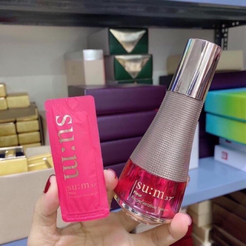 Combo 10 gói tinh chất chống lão hóa da Su:m37° Fleur Regenerative Serum date 2025