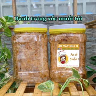 Bánh tráng xốc muối tỏi ớt