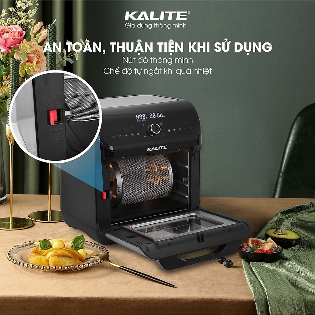 NỒI CHIÊN KHÔNG DẦU CAO CẤP KALITE KL-1200