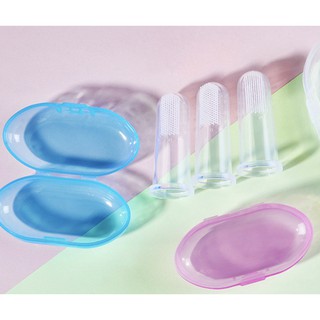 Rơ lưỡi xỏ ngón silicon cho bé