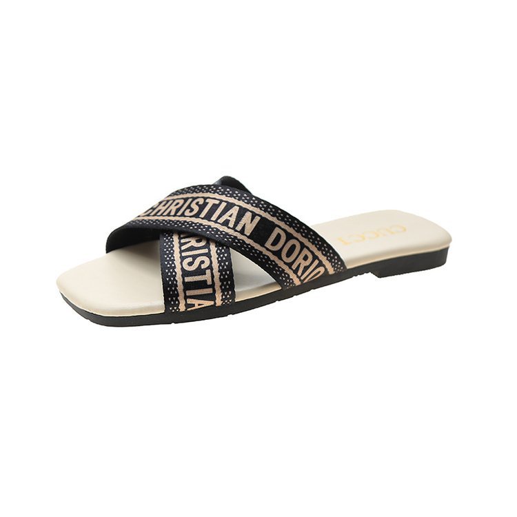 Dép Quai Ngang Size Lớn 42 Thời Trang Mùa Hè Dành Cho Nữ