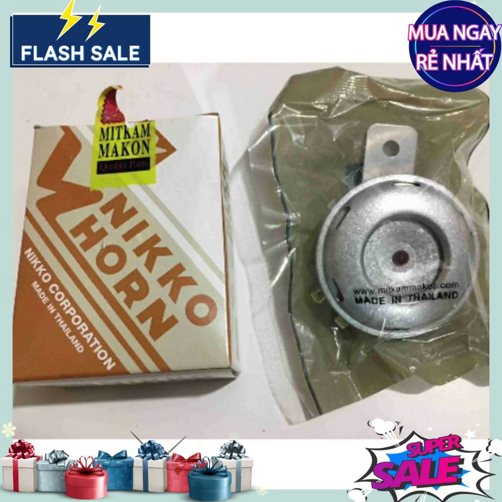 Còi xe máy, ô tô Thái Mitkam Makon (Nikko Horn xe hơi, mô tô kèn đĩa Motor)