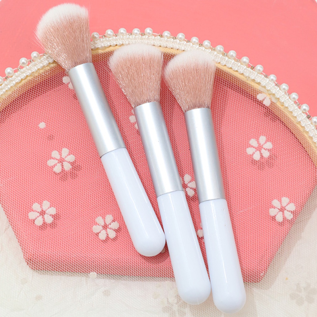 [Hàng mới về] Cọ đánh phấn má hồng ống nhôm dày dặn trang điểm làm đẹp cho đi tiệc